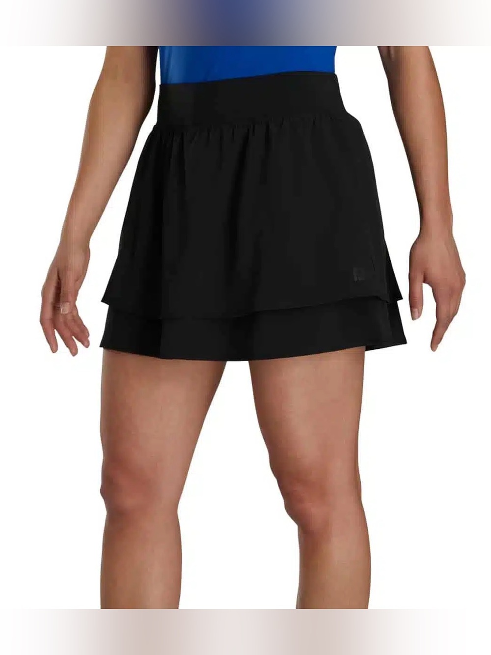 FootJoy FJ Performance Layered Golf Skort Women’s Medium Black Built-In Shorts
